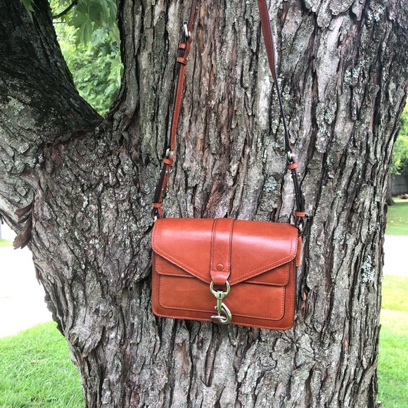 Rebecca Minkoff Handbags - Rebecca Minkoff Hudson Mini Moto in Luggage